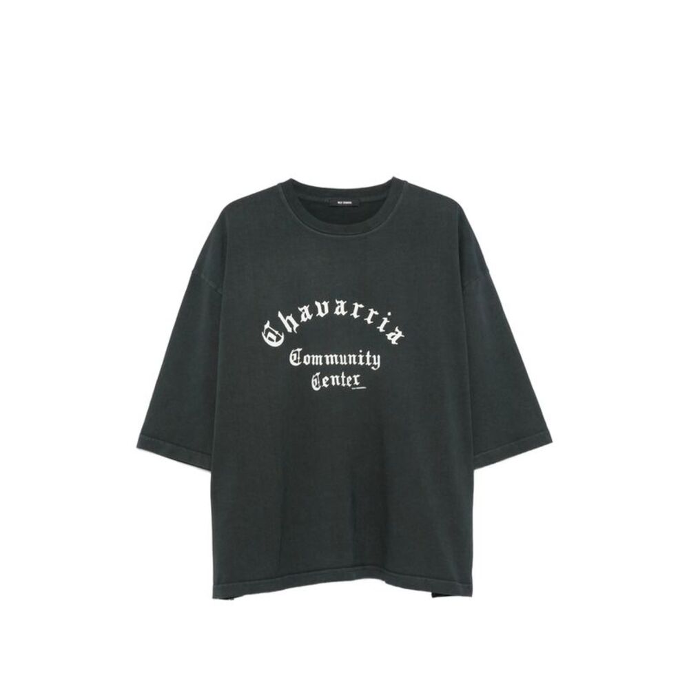 Willy Chavarria Black T-Shirts & Vests - T-Shirts Men